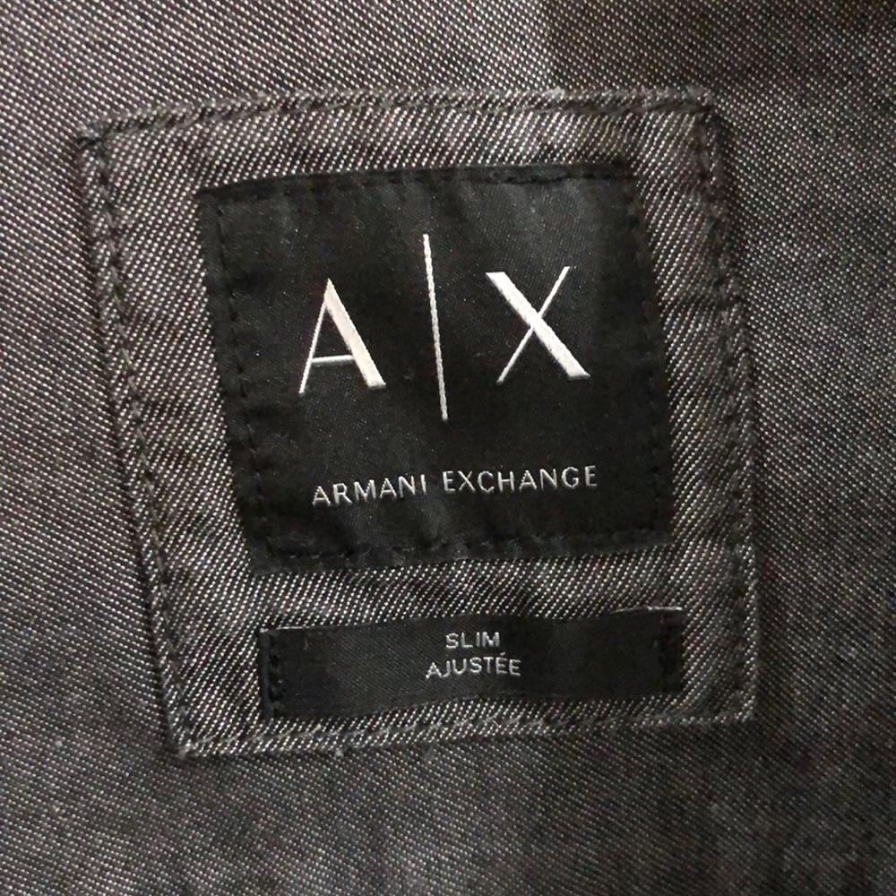 Men’s button down shirt.